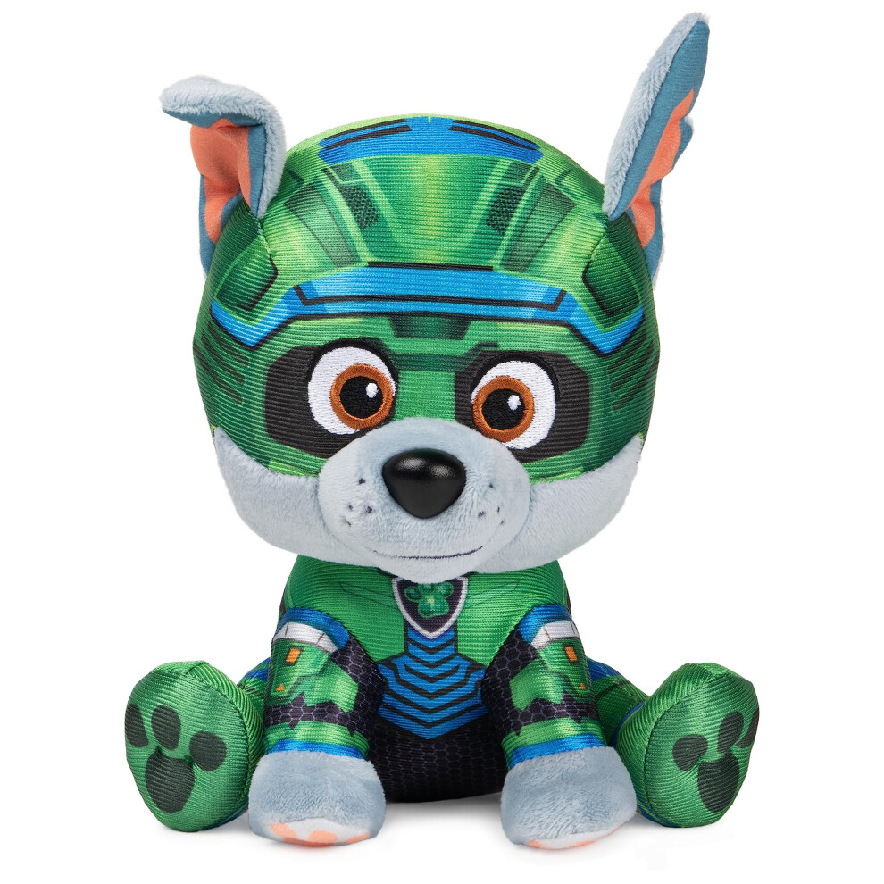 New Paw Patrol Gund The Mighty Movie Rocky Stuffed Animal, Plush Toy For Ages 1 And Up, 15.24Cm