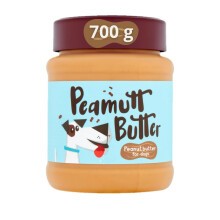 Peamutt Dog Peanut Butter, 1 x 700 g, Big Value Pack, No Sugar or Artificial Sweeteners, Dog Friendly Texture | Perfect Dog Treat Designed to Spread