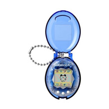 Tamagotchi Original Celebration Translucent Shell with hard Case | Tamagotchi Original Cyber Pet 90s Adults And Kids Toy With Chain | Retro Virtual