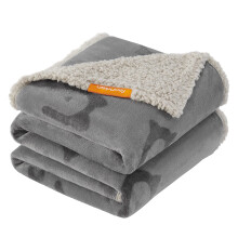 Waterproof Dog Blanket, Sherpa Fleece Pet Blanket for Medium and Large Dogs, Cats, 152 x 127 cm, XL, Machine Washable, Reversible Dog Couch Cover