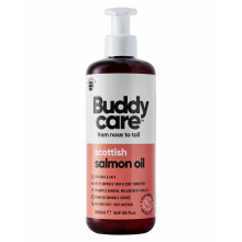 Salmon Oil - 500ml - Natural Supplement for Dogs & Cats - Rich in Omega-3 Fatty Acids for a Healthy Coat and Skin