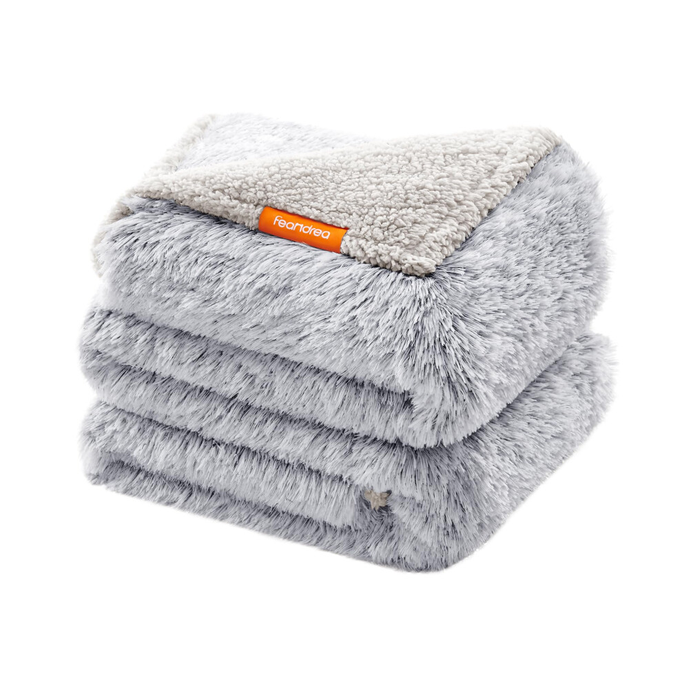 Feandrea Waterproof Dog Blanket, Long Plush Pet Blanket For Large And Extra Large Dogs, Cats, 203 X 152 Cm, Xxl, Sherpa Fleece, Double Sided Reversible Dog