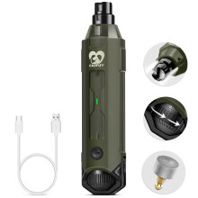 6-Speed Dog Nail Grinder - Newest Enhanced Pet Nail Grinder Super Quiet Rechargeable Electric Dog Nail Trimmer Painless Paws Grooming & Smoothing Tool