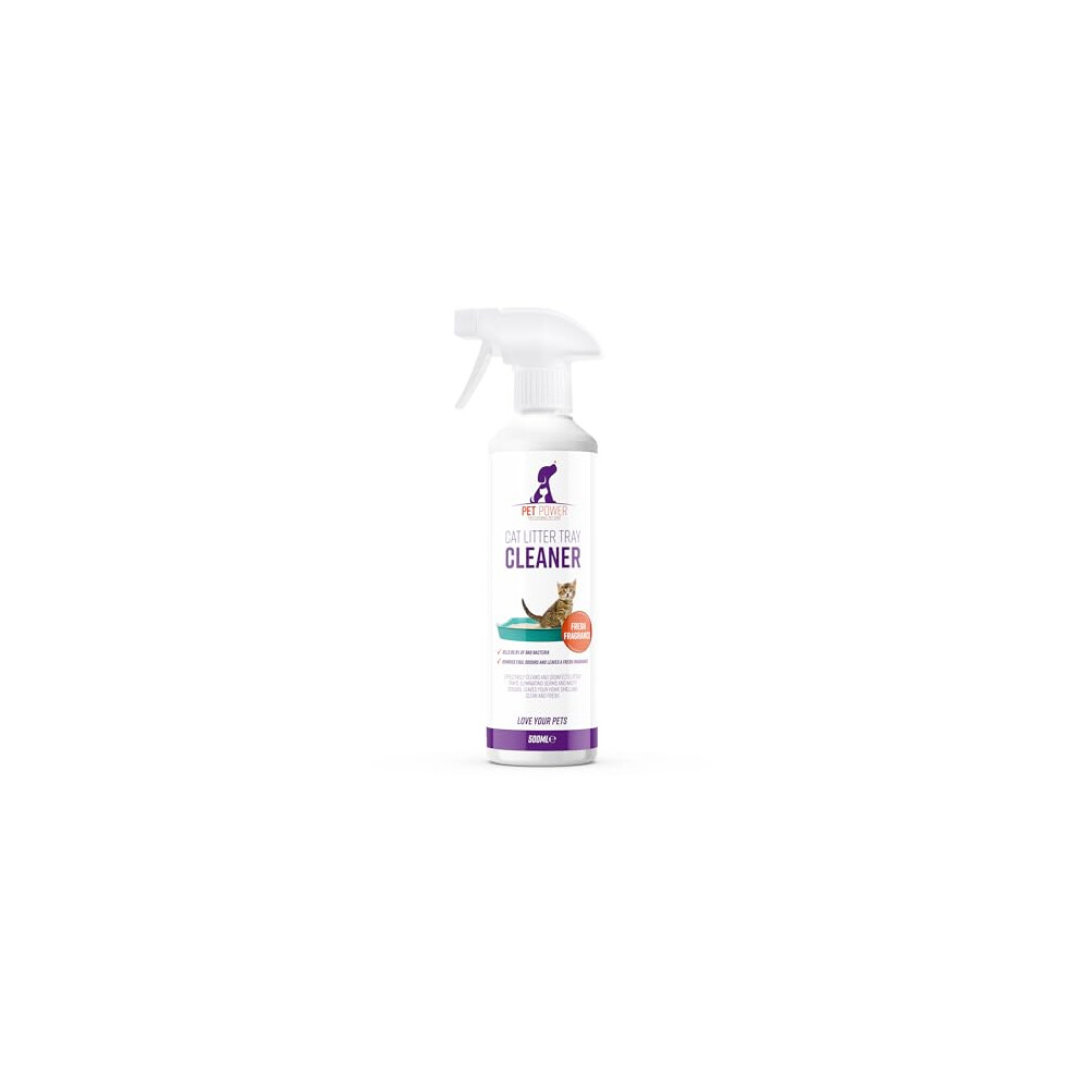 Pet Power Cat Litter Tray Cleaner And Sanitiser - 500Ml