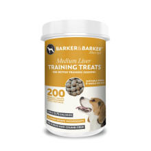 Low Fat Dog Training Treats Medium Liver Treats (200 treats - pot)