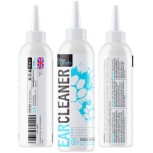 Ear Cleaner For Dogs Wash - Stop Itching, Bad Ear Odour Smell & Head Shaking - Anti Viral Formula - Recommended By UK Vets - 250ML - Made In The UK -