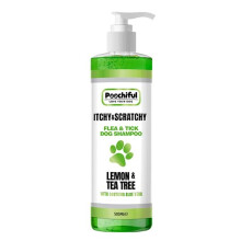 Itchy & Scratchy Dog Shampoo Sensitive Skin 500ml Dog & Puppy Shampoo and Conditioner From 8 Weeks Pro Grooming Products for Dogs. Flea & Tick Shampoo