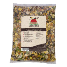 Hamster Food Seed Nut Feed Mix 1kg - SeedzBox Deluxe Hamster Forage Food - Natural Healthy Food For Pet Hamsters Gerbils and Mice - Sunflower Seeds