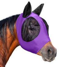 Horse Fly Mask, Fly Masks for Horses with Ears, Smooth & Elasticity Lycra Fly Mask, Avoid Equine Fly and UV Protection, Full Size for Cob, Horse