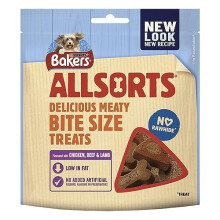 Dog Treats Chcicken & Beef Allsorts 98g (PACK OF 4)