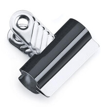 RCB060B1 60 mm Letter Clips, Black, Pack of 10
