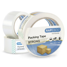 1751 Strong Packing Tape 50mm x 60m, Clear, Pack of 3