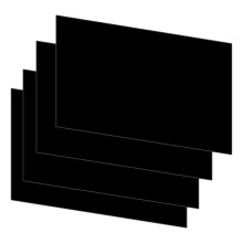 A3 160 GSM Card - Black (Pack of 25 Sheets)