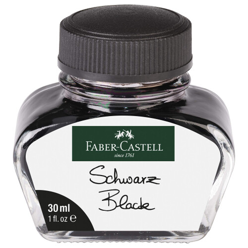 Faber-Castell Tintenglas 30 ml Schwarz