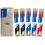 Pilot Frixion Rollerball Refill 0.7 Refill Pack of 15 (Blue, Black, Red) 1