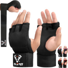 boxing hand wraps 93cm Quick Long wrist straps Gel Inner gloves Elasticated Fist Protection Padded Muay Thai MMA Martial Arts Punching Speed Bag