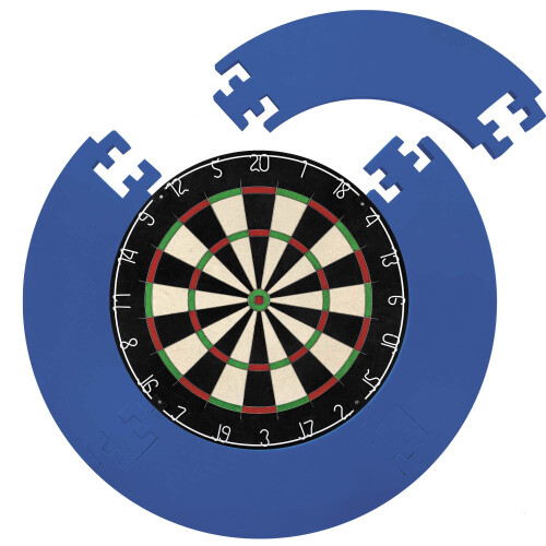 SU076 | Dartboard Surround Durable Lightweight EVA Jigsaw Ring Design, Blue 2