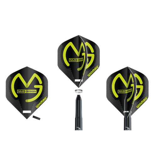winmau Michael van Gerwen MvG Darts Accessories (Flight Punch) 1