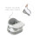 Mamas & Papas Baby Seat, Pebble Grey, 1 Count (Pack of 1) 4
