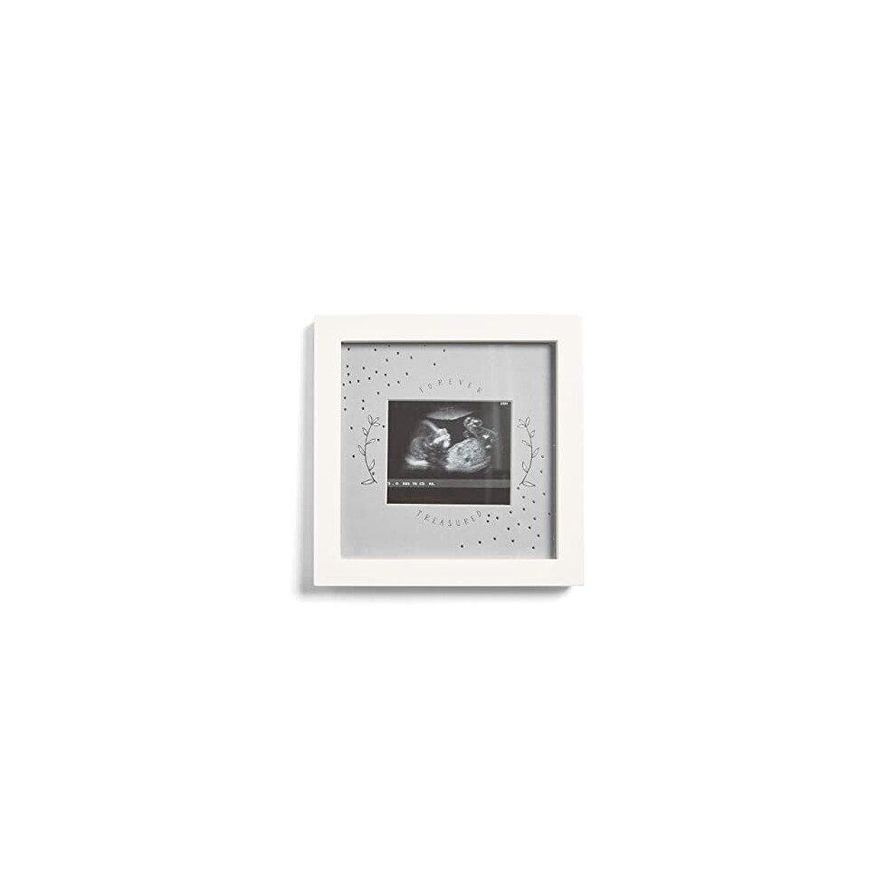 Baby Always Love You Scan Photo Frame Keepsake Gift - White