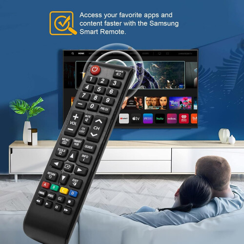 Replacement Universal Remote Control, Smart Tv Remote Control Compatible With All For Samsung Control Tvs LED LCD And Others 2