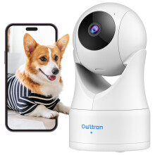 security camera indoor baby camera, pet camera, cameras house security, 360 Pan/Tilt Motion Tracking, IR Night Vision, 2-Way Audio, indoor security