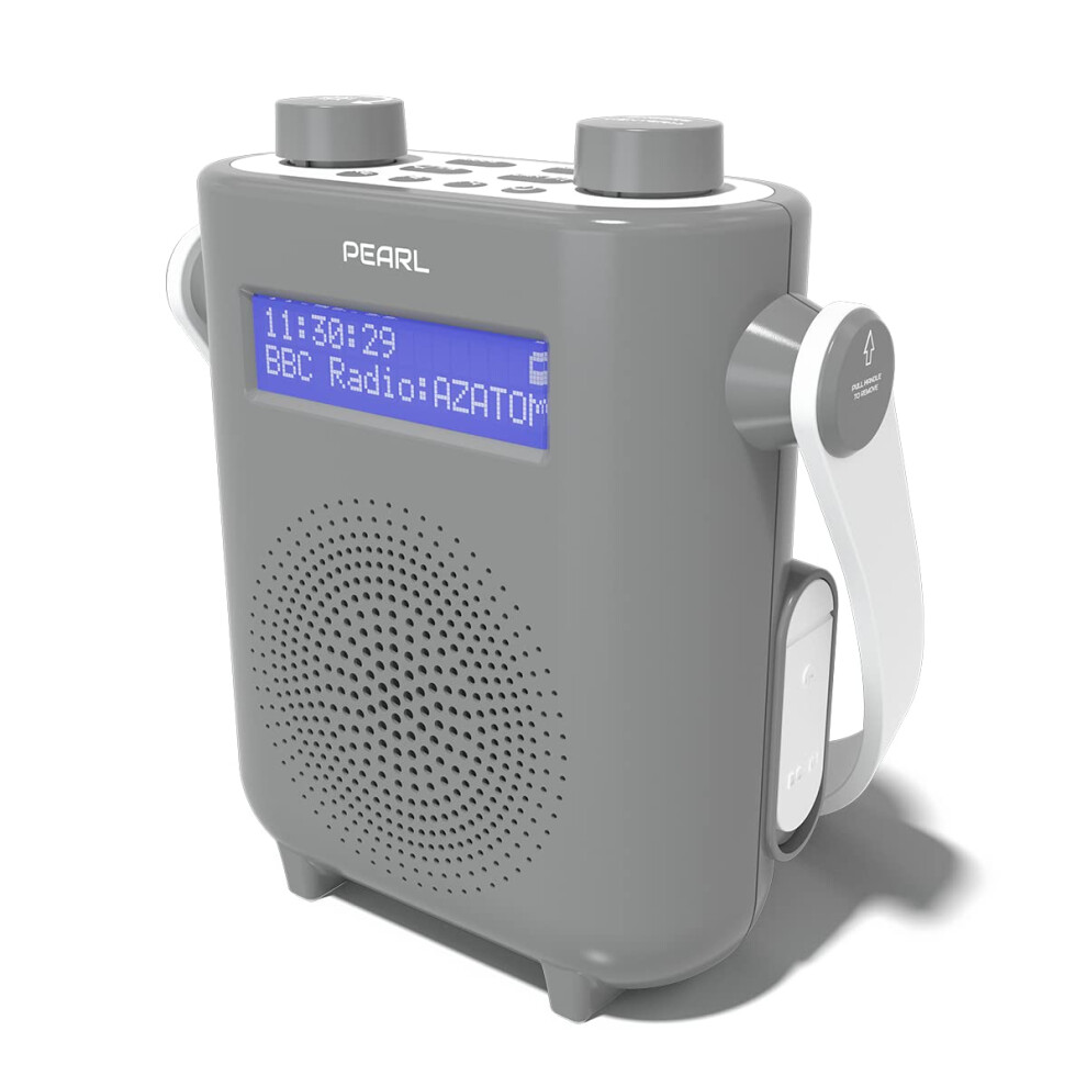 Dab Dab+ Fm Radio Bathroom Shower, Ipx5 Water Resistant Waterproof, Portable Ipx5, Digital Fm Radio & Wireless Bluetooth 5.0, Built-In Rechargeable 639114515065