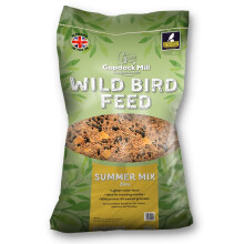 Summer Wild Bird Seed Mix 20kg - High in Energy, Vitamins and Minerals Ideal for Breeding Months - Includes Black Sunflower Seeds and Peanuts for