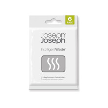 Joseph Joseph intelligens hulladk aktv szn szagszuro utntlto lelmiszer-hulladk Caddy konyhai kukhoz - 6 db-os csomag
