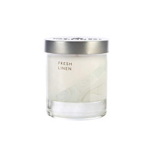 Small Wax Fill Candle Fresh Linen. Burn Time Approx 35 Hours Jar