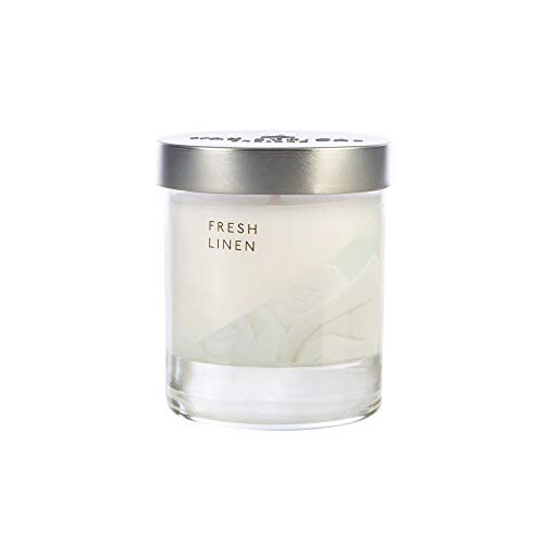 Wax Lyrical Small Wax Fill Candle Fresh Linen. Burn Time Approx 35 Hours Jar