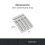 Mini In Drawer Silverware Tray, White 5