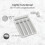 Mini In Drawer Silverware Tray, White 3