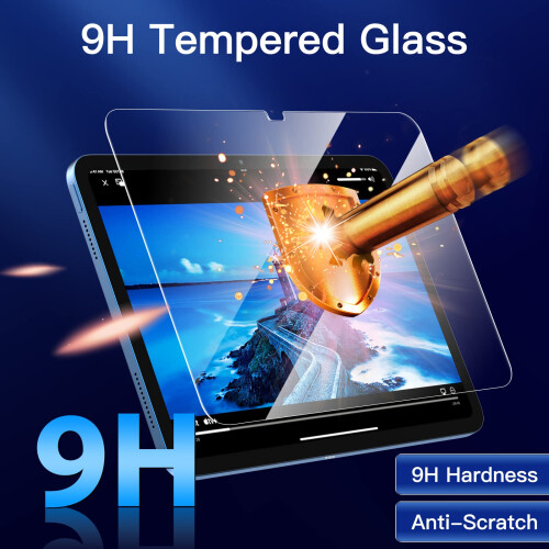Protetor de tela JETECH para iPad 10 (10,9 polegadas 2022 Modelo 10    gera      o) 9H Filme de vidro temperado HD Clear 2-Pack 2