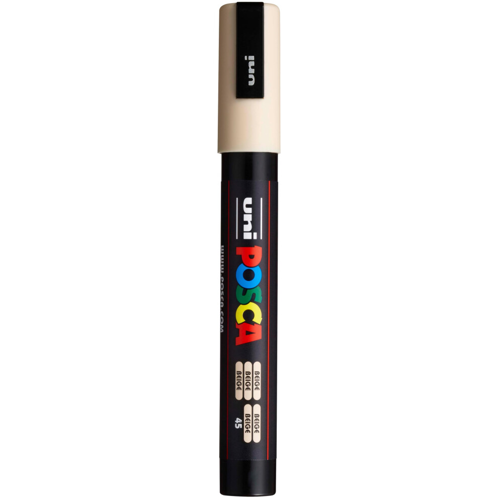 Posca Medium Bullet Tip Marker - Beige