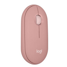 Pebble Mouse 2 M350s Slim Bluetooth Wireless Mouse, Portable, Lightweight, Customisable Button, Quiet Clicks, Easy-Switch for Windows, macOS, iPadOS,