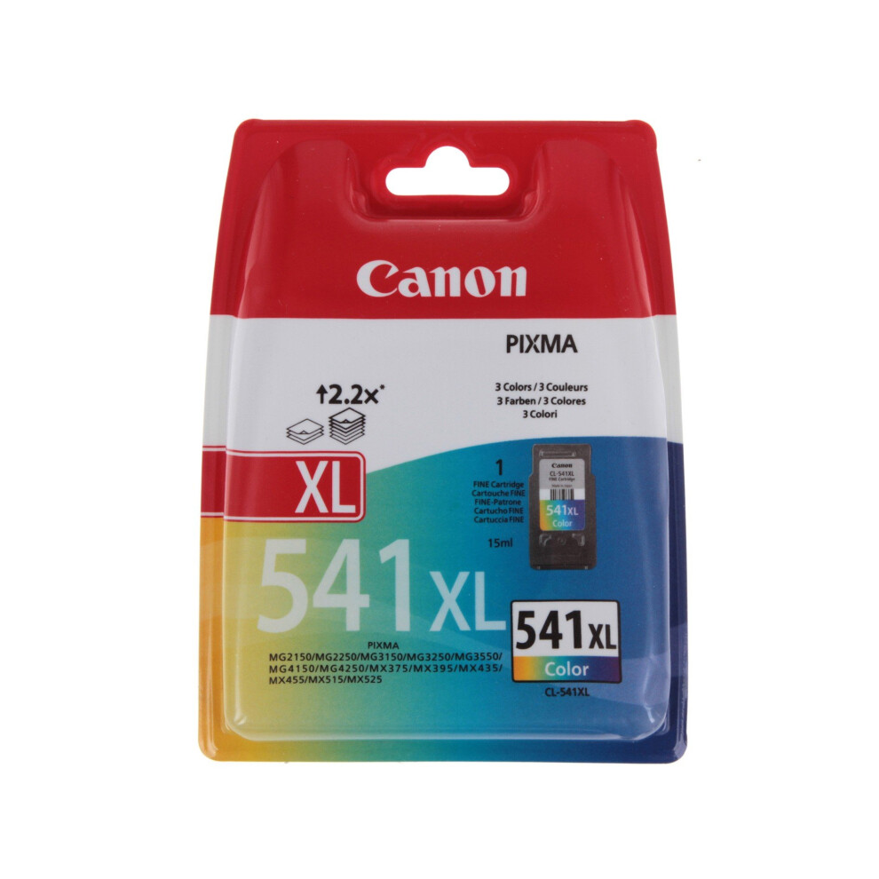 Photos - Printer Part Canon CL-541XL Colour Printer Ink C/M/Y High Range 15 ml for Pixma Printer Original 