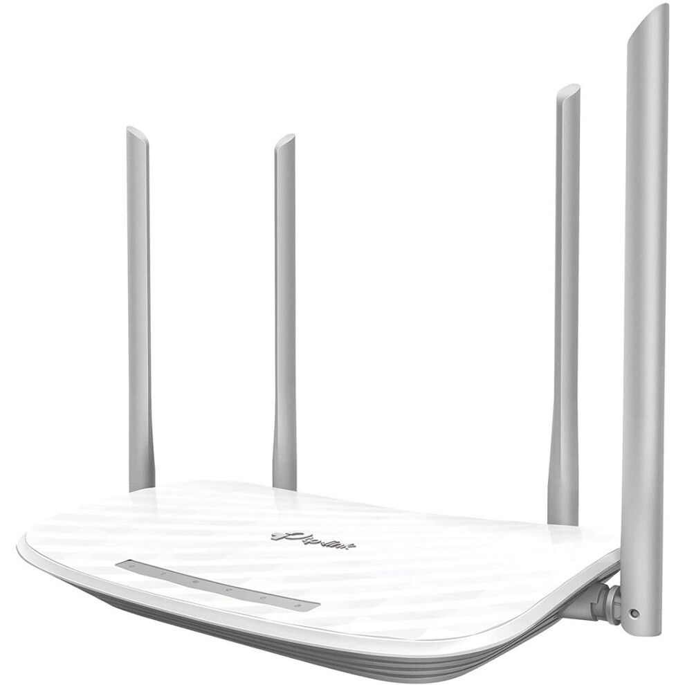 AC1200 Wireless Dual Band Wi-Fi Router, Wi-Fi Speed Up to 867 Mbps/5 GHz + 300 Mbps/2.4 GHz, 4+1 Fast Ports, Single-Core CPU, Parental Control, Easy