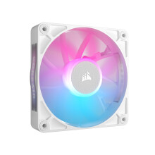 iCUE LINK RX120 RGB 120mm PWM Fan - Magnetic Dome Bearing - Single Fan - White