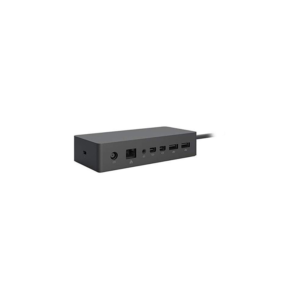 Surface Dock Station (2x HD Video ports, Gigabit Ethernet port, 4 x USB 3.0 ports, Audio port) (Renewed)