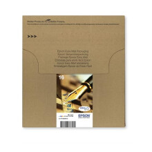 16 Pen & Crossword Genuine Multipack, Eco-Friendly Packaging, 4-colours Ink Cartridges, DURABrite Ultra Ink