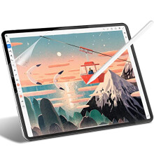 Paper Screen Protector for iPad Pro 12.9-Inch 2022/2021/2020/2018 Model Edge to Edge Liquid Retina Display, Anti-Glare, Matte PET Paper Film for
