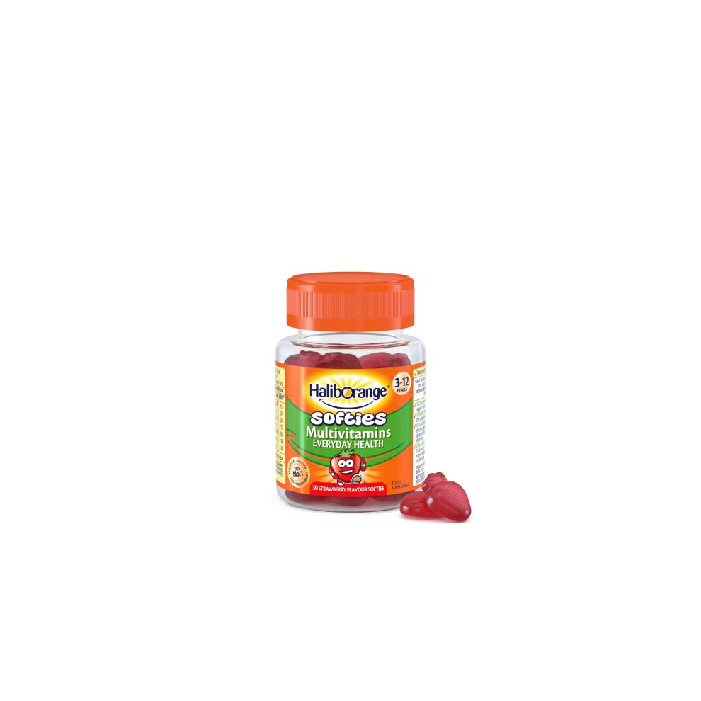 Haliborange Kids Multivitamins Strawberry Capsule Softies, 30 Each