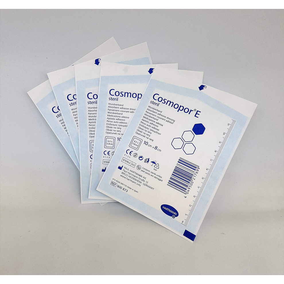 Medisale Adhesive Sterile Wound Dressings **Pack Of 20**- Suitable For Cuts And Grazes, Diabetic Leg Ulcers, Venous Leg Ulcers, Small Pressure Sores (10Cm X