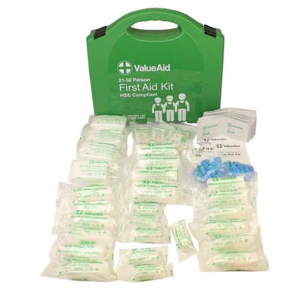 Value Aid Hse Compliant Workplace First Aid Kit (21-50 Person)