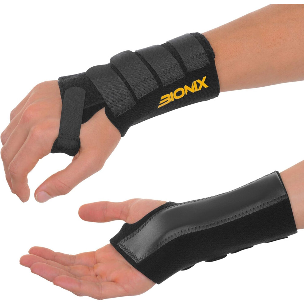Bionix Professional Support Bionix Wrist Support Brace - Relieves Wrist Pain - Carpal Tunnel Splint, Tendonitis, Rsi, And Sprain - Wrist Brace Right & Left Hand For Men Women