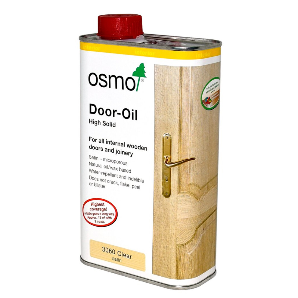 Wooden Door Oil - 3060 Satin Clear -1 Litre
