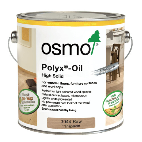 Osmo 3044 750ml Polyx Oil Natural Transparent - Raw