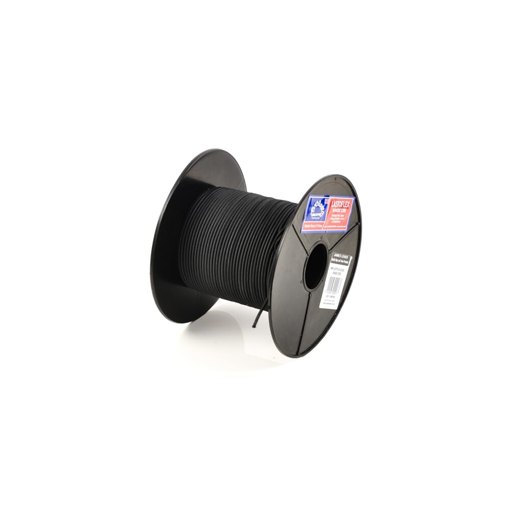 'Lastoflex' Elastic Shock Bungee Cord Rope Black 3Mm (20M) 5010467020942