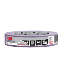 Professional Masking Tape 2071, Sensitive Surfaces, Purple, 24 mm x 50 m, 1 Roll/Pack